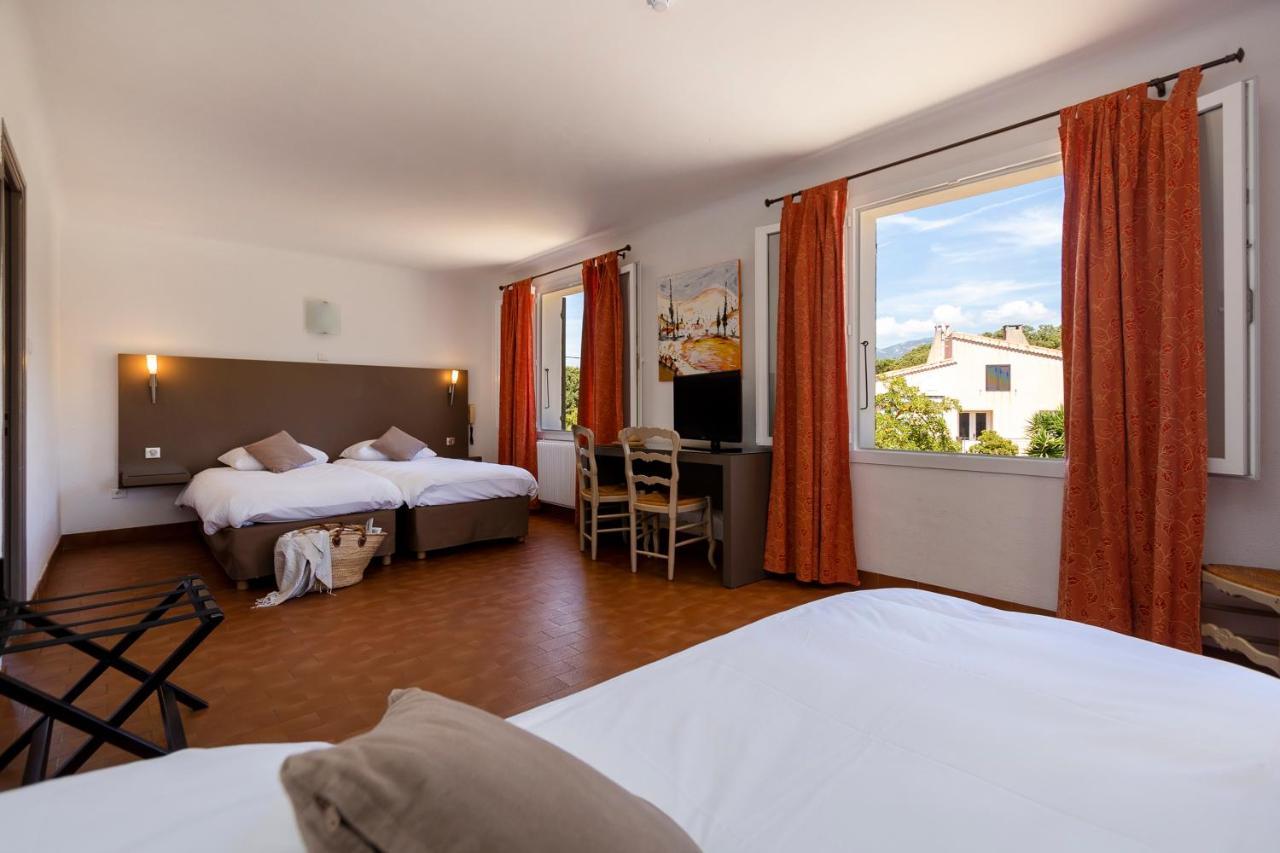 Hotel Les Lentisques Cargèse Esterno foto